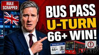 Free Bus Pass U-Turn: Over-66 Rule Change Scrapped After Backlash