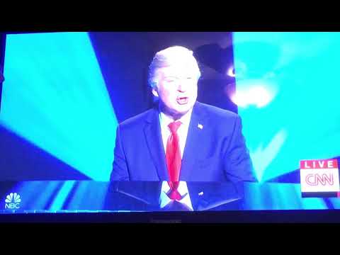 Alec Baldwin as Trump on SNL singing Macho Man November 8, 2020