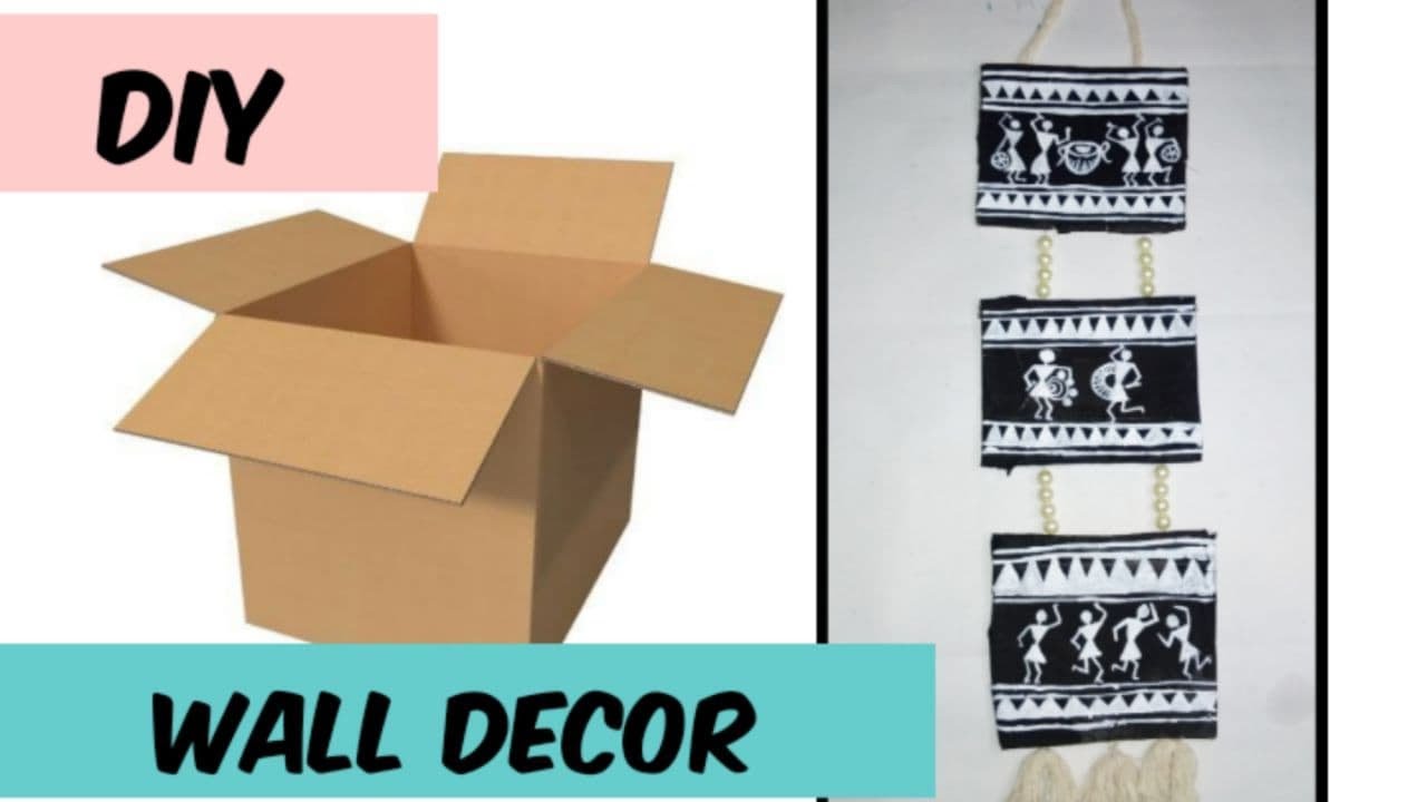 Wall hanging craft ideas DIY Wall decoration ideas at home EASY DIY