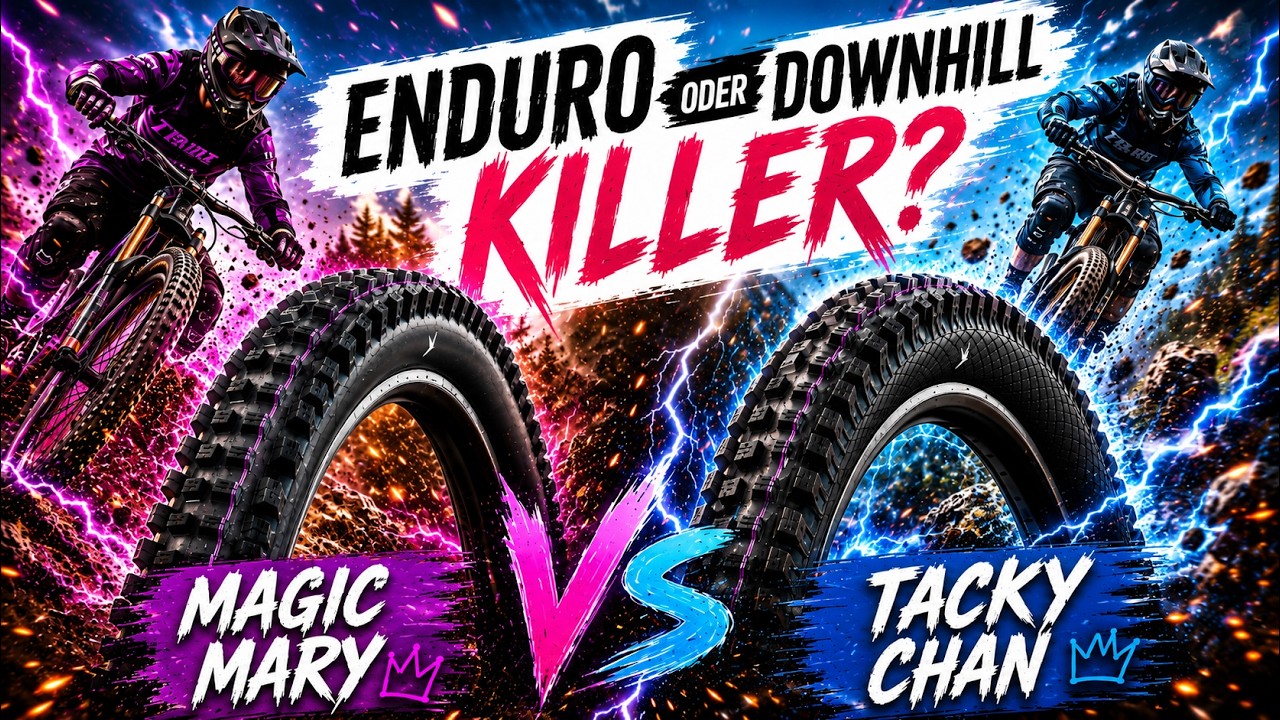 New Magic Mary vs. New Tacky Chan Tested | Best MTB Tires Ever