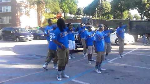 Kappa Kappa Psi Golden Theta Rho Strolling