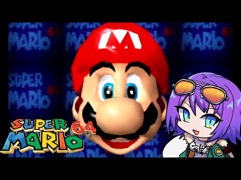 【マリオ64】夕方マリオ、一時間くらいスター集める【エリィ☆中川/個人勢Vtuber】