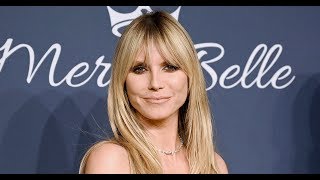 Heidi Klum Nailed Edgy Style In These Chunky Dr. Martens Boots