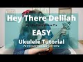 Hey There Delilah Tutorial with PICKING Pattern | Cory Teaches Music