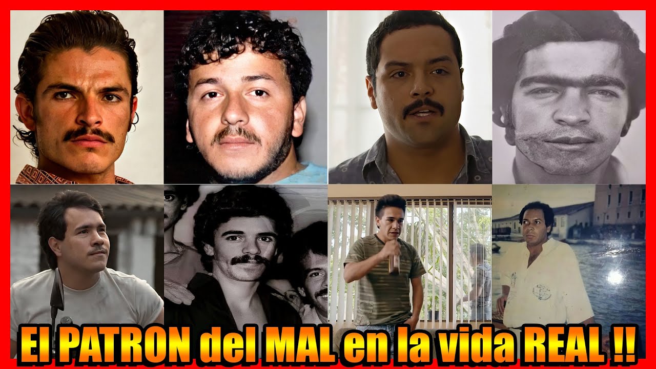 Quien es quien de los LUGARTENIENTES en ESCOBAR EL PATRON DEL MAL