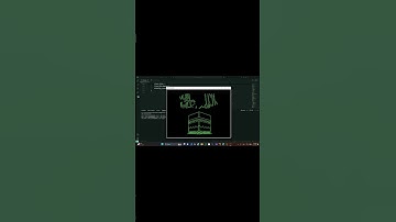 رسمت الكعبة باستخدام برمجة بايثون #كود_بايثون #Python #بايثون #برمجة #برمجه