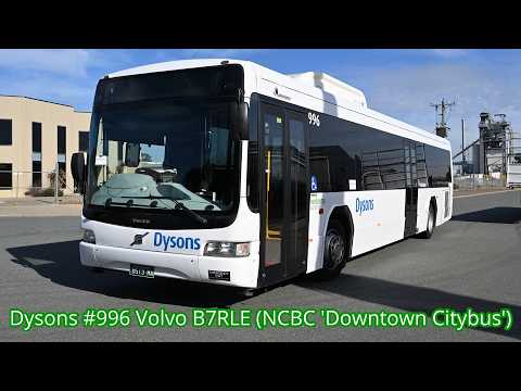 Dysons #996 Volvo B7LRE (NCBC 'Downtown Citybus')