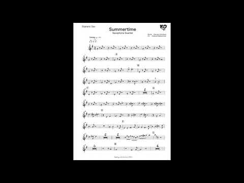 Summertime (Saxophone Quartet) - George Gershwin
