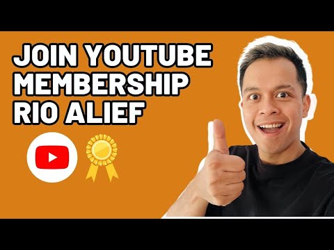 JOIN YOUTUBE MEMBERSHIP RIO ALIEF SEKARANG JUGA
