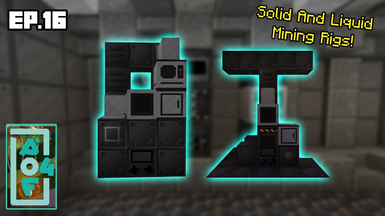 All Of Fabric 4 [Ep.16] Solid And Liquid Mining Rigs! - YouTube