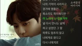 황민현 -  다시 만나는 날에   1시간 연속 듣기