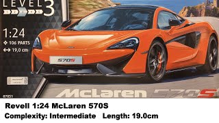 Revell 1:24 McLaren 570S Kit Review