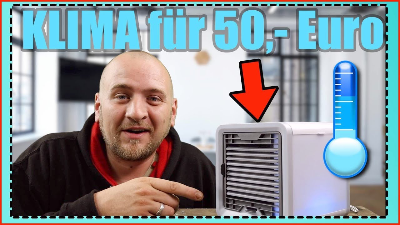 Klimaanlage für ZUHAUSE GÜNSTIG unter 50 Euro ? - YouTube