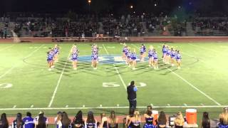 Rbhs varsity cheer halftime