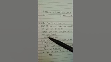 Thumbnail of Extreme - More Than Words | Video Lyrics