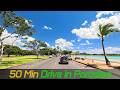 Driving Tour of Honolulu, Hawaii | Ala Moana, Downtown, Waikiki, Kapiolani Blvd &amp; More [4K]