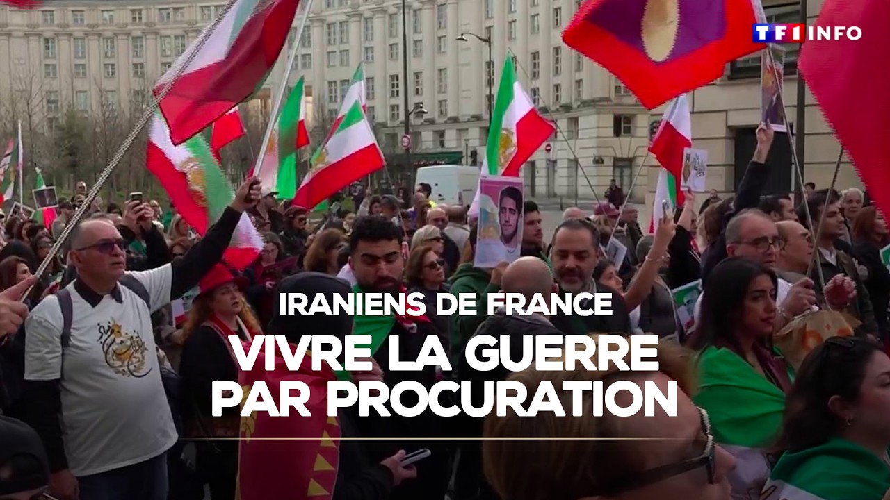 Iraniens de France : vivre la guerre par procuration｜TF1 INFO