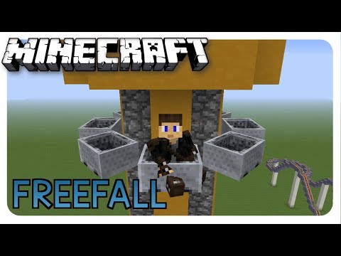 Hoe maak je een FREEFALL TOREN in MINECRAFT!! GEEN PLUGINS!!! - Minecraft command block tutorial