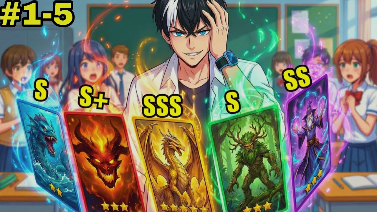 بيشتغل كمصور محترف فاالكل بيستهزأ بيه لكنه بيصدمهم لما بيحصل على قدرات برتبةsss😈🔥|حكاية تشوي 1️⃣~5️⃣