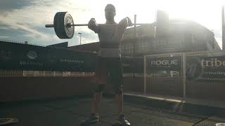 Heavy Complex Of 1 Squat Clean 3 Front Squats 100Kg - Julián Silva - 29012020