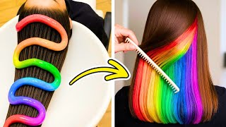 10 ₺ vs 350.000 ₺ Saç Hileleri ✨ İnanamayacağınız Saç Dönüşümleri!