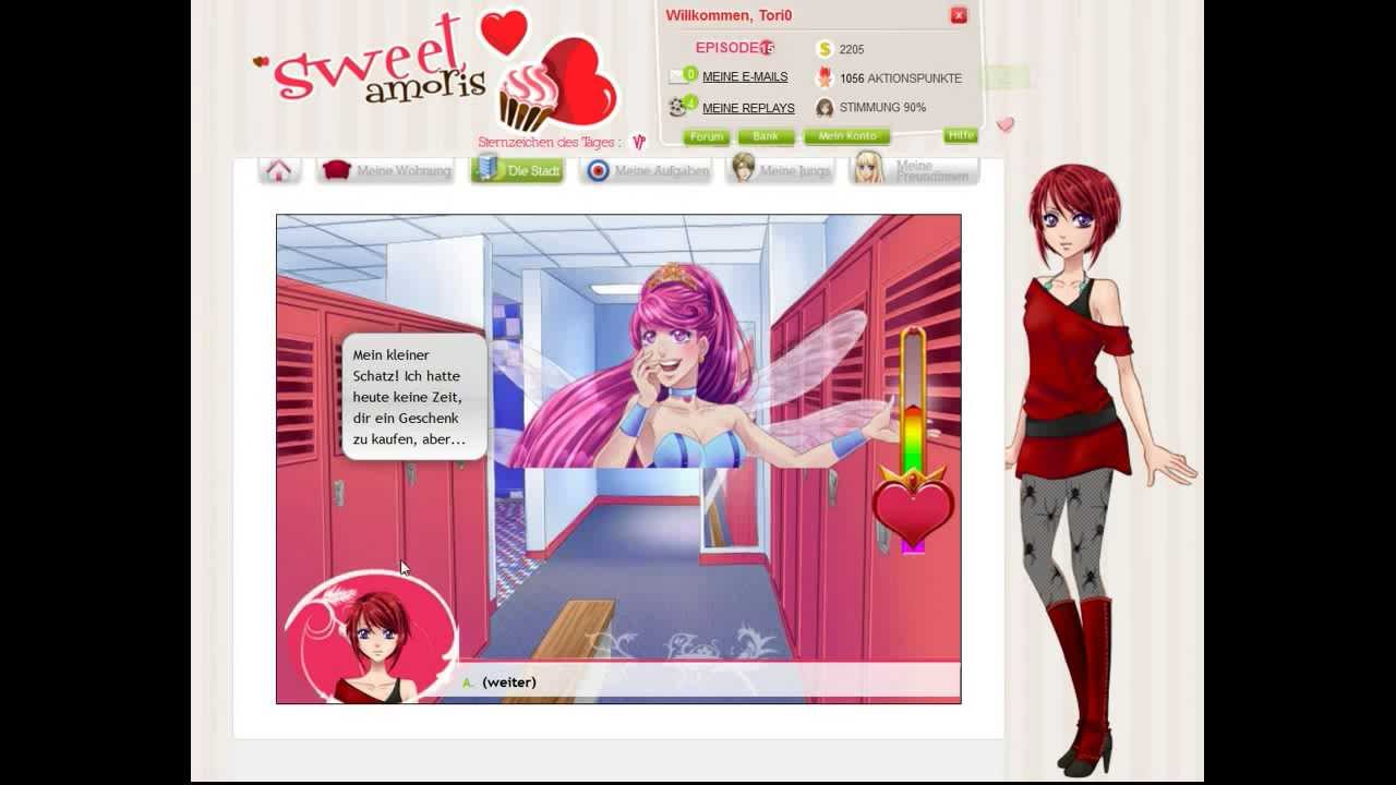 Let's Play Sweet Amoris Episode 15 part 4/5 - YouTube