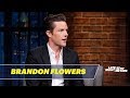 Brandon Flowers' Kids Fall Asleep at His Shows