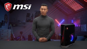 Introducing new MSI Trident 9th series console-sized desktop PC| Gaming Desktop | MSI
