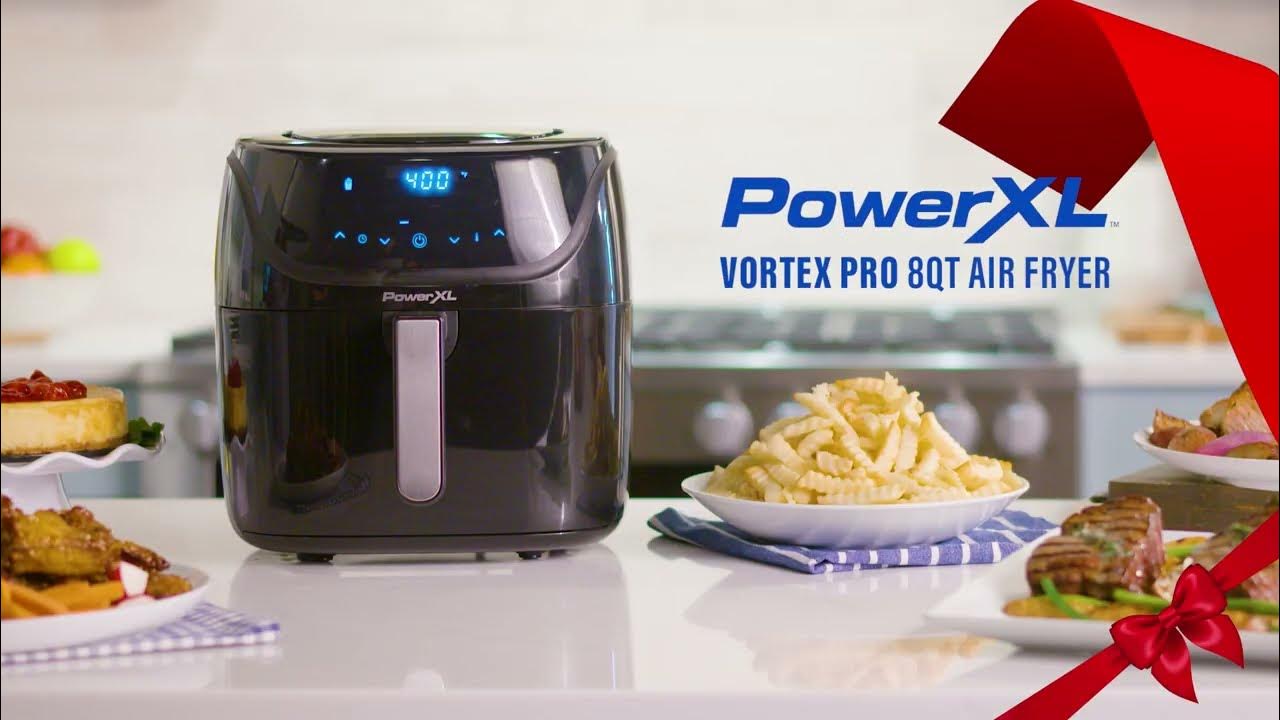 PowerXL Vortex Pro Air Fryer 8Qt Holiday 