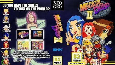 #SNK #NEOGEO | Magical Drop 2