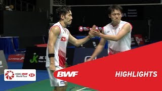 Singapore Open 2019 | Semifinals MD Highlights | BWF 2019