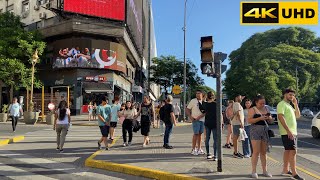 Calle Carlos Pellegrini - Buenos Aires - Argentina - walking tour [4K UHD] 2023