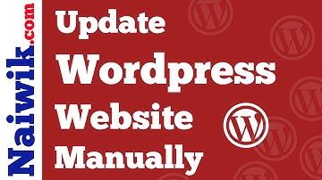 How to update Wordpress website manually on a Localhost