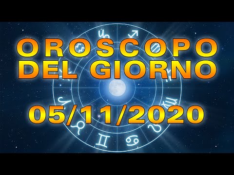 Video: Il Tuo Oroscopo Per Il 5 Novembre