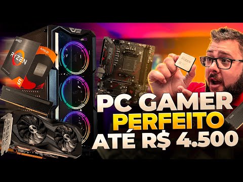 Montando o MELHOR PC Gamer de R$4.500: Desafio Cumprido!