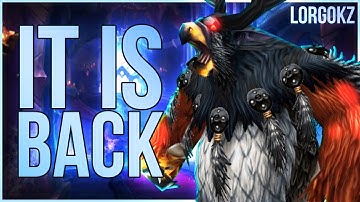 It is finally BACK | 10.2 PTR Black Rook Hold +22 | Lorgokz