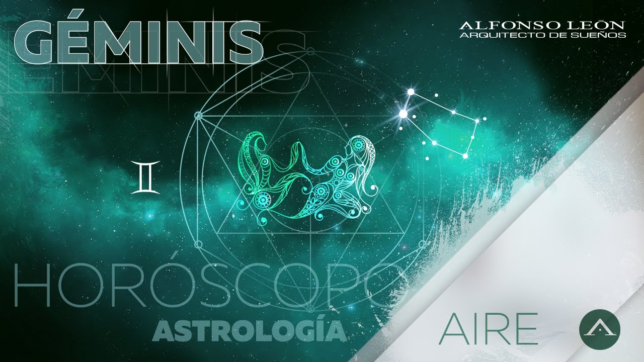 GÉMINIS | 22 AL 28 DE MAYO | HORÓSCOPO SEMANAL | ALFONSO LEÓN ARQUITECTO DE SUEÑOS los astros del zodiaco