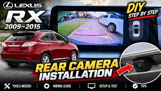 Lexus RX 2009–2015 Rear Camera Upgrade & Installation Guide | Step-by-Step DIY
