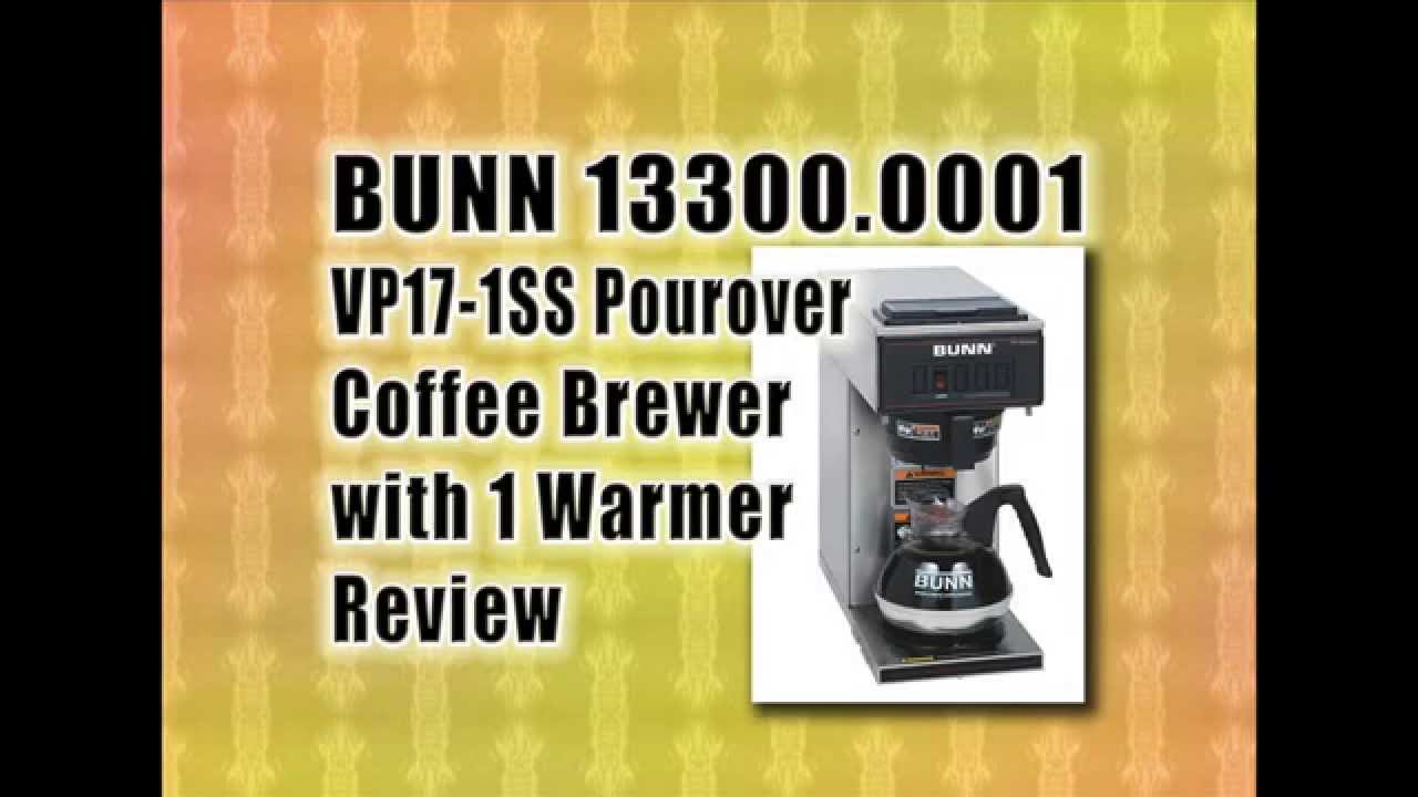BUNN 13300.0001 VP17-1SS Pourover 