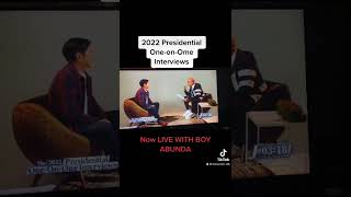 BBM One- on One interview w\/ Boy Abunda 01.25.2022