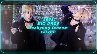 [4k] 180622 Taehyung MIC DROP fancam twixtor clips!!!