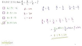 QT 110 Ratio and Proportion Question Set 1 2