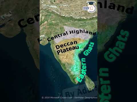 Video: Waar ligt de westelijke ghats?