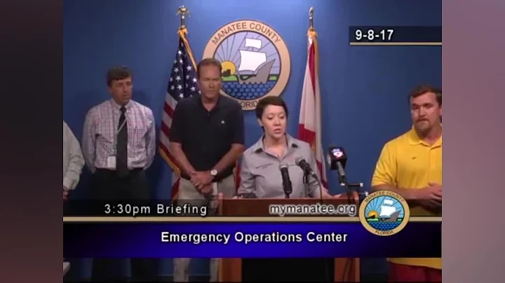 Sign Language Gibberish from Interpreter During Hurricane Irma