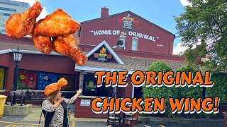 The Anchor Bar in Buffalo NY! (HOME TO THE ORIGINAL CHICKEN WINGS!)