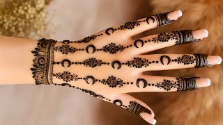 14 August Special Mehndi Design Moon Mehndi Design Independence Day Mehndi 2026
