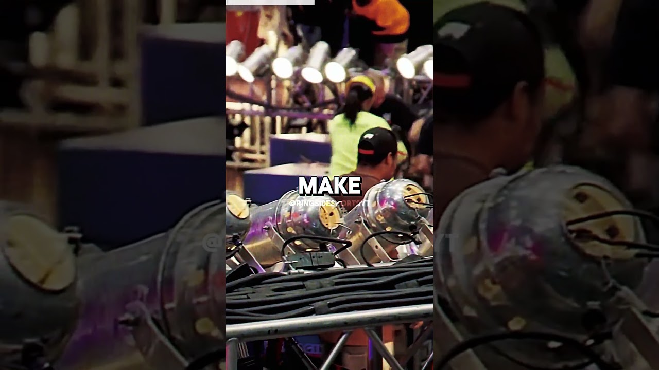 Why do wrestlers always have wet hair 🤔❓ 