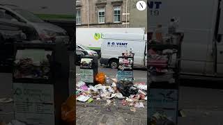 See how filthy Edinburgh is on day five of the bin workers' strike