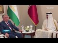 Мулоқоти Президенти Ҷумҳурии Тоҷикистон бо Амири Давлати Қатар