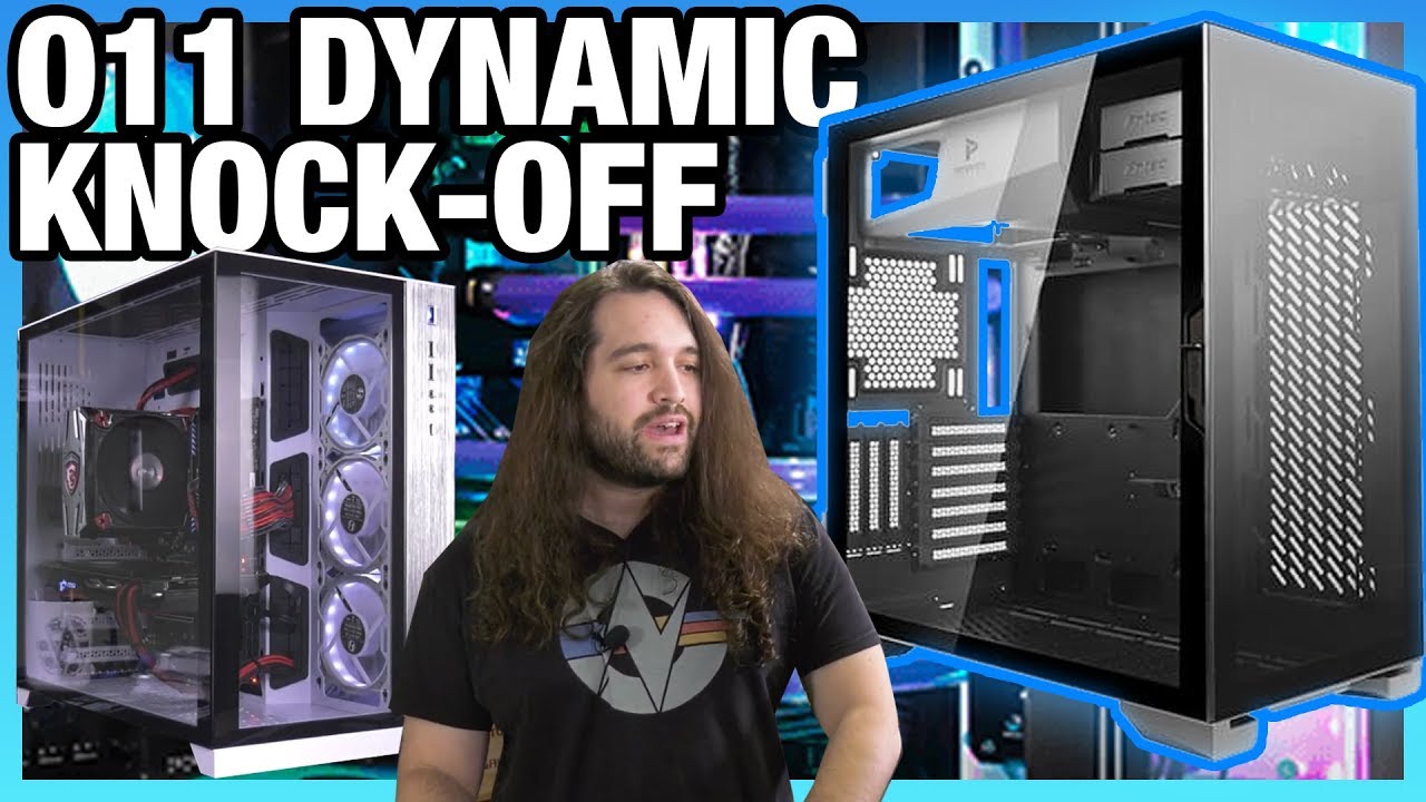 Antec P1 Crystal Case Review Lian Li O11 Dynamic Lookalike Gamersnexus Gaming Pc Builds Hardware Benchmarks